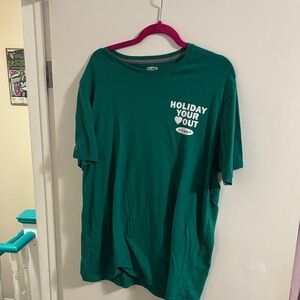 Old Navy size XL Green Holiday T-Shirt